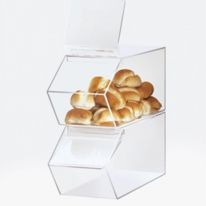Boîte à bonbons au pain acrylique 