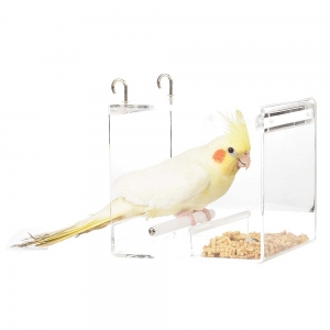 Cage à oiseaux acrylique personnalisée 