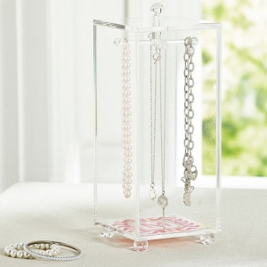 vitrine de bijoux en acrylique