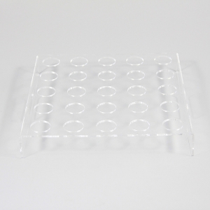 Présentoir en acrylique transparent pour la nourriture 