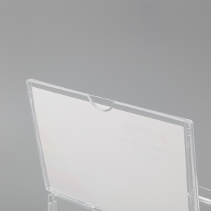 Urne acrylique transparente avec organisateur de dons en plexiglas avec serrure 