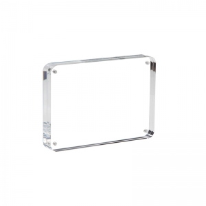 cadre photo magnétique carré en acrylique pour mariage 