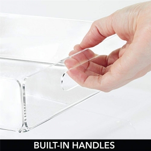 plateaux de service en plexiglas transparent de qualité supérieure pour la vente en gros 