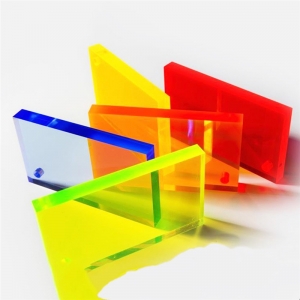 wholesale plaque de plexiglas en feuille acrylique fluorescente 