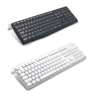 support de clavier d'ordinateur acrylique personnalisé en gros inclinded 