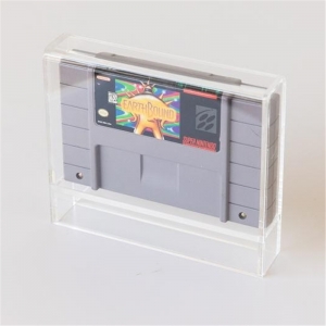 acrylique Gameboy boîte de rangement de cartouche d'avance de couleur pour la vente en gros 