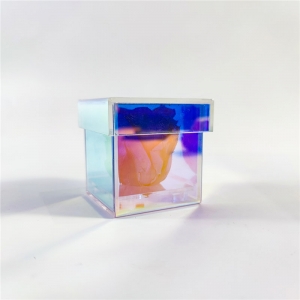 Yageli Nouveau Coffret éternel acrylique irisé de perspex acrylique 
