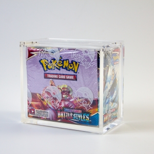 Wholesale perspex PTCG Pokemon ETB boîtier de booster acrylique de cas 