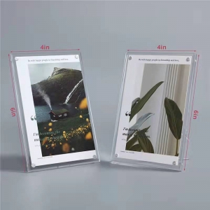 cadre photo acrylique autoportant
