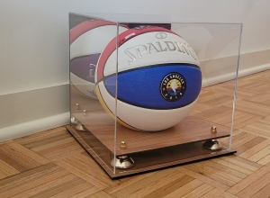 Collection de basketball acrylique perspex claire 