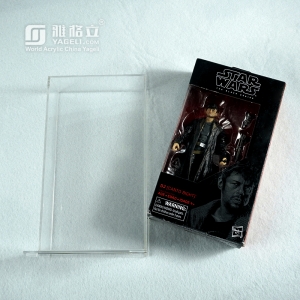 Perspex action figure box acrylique star wars e7 black series case
 