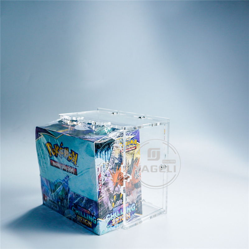 boîte de jeu en acrylique avec vis