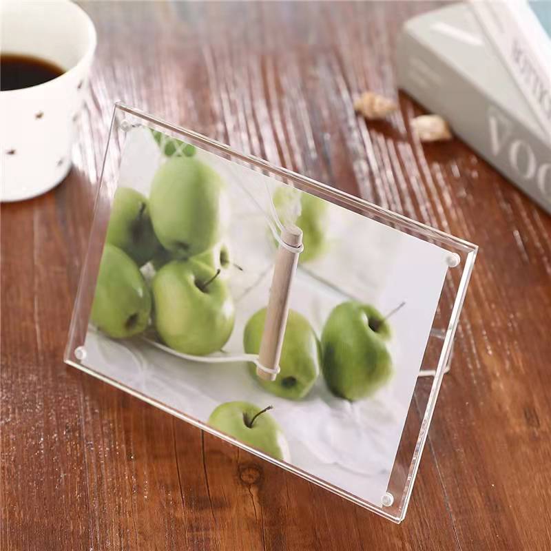 lucite picture frame