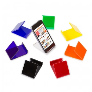 2018 vente chaude couleur différente acrylique présentoir de téléphone portable 