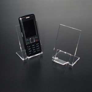 présentoir acrylique de téléphone portable