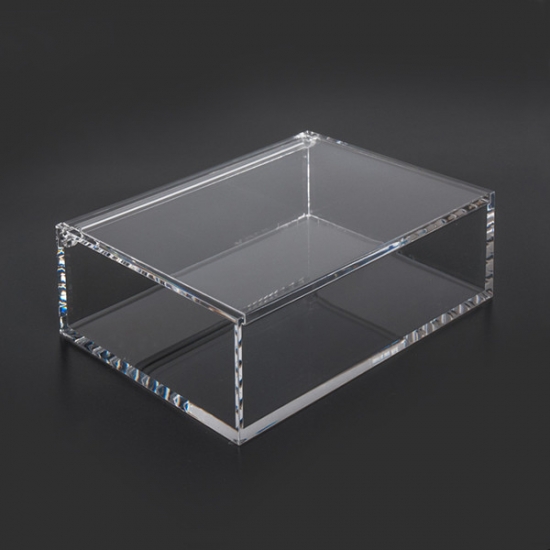 Prix ​​d'usine Yageli Forme Carrée Boîte Acrylique  Transparente-acrylicdisplayfactory.com