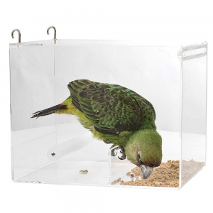 Cage à oiseaux acrylique personnalisée 