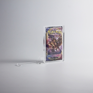 Boîte de protection de Booster Booster Clear Lucite Acrylique pour Pokemon  
