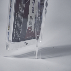Boîte de rappel en acrylique transparent pour booster de cartes Pokémon 