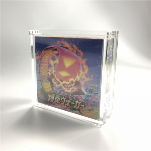 Couvercle magnétique boîte de rappel Pokemon japonais étui en acrylique 