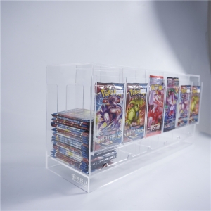 Distributeur de booster acrylique YAGELI long plexiglas pour Pokemon MTG 