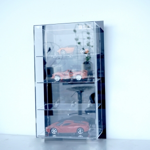 Étagère de présentoir de voiture modèle acrylique
 