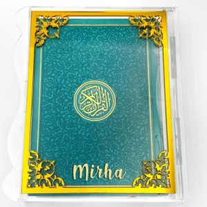 Boîte de Coran en acrylique