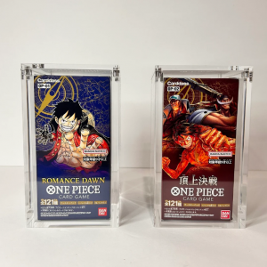 Boîtier en acrylique One Piece TCG Booster Box
     