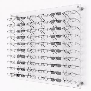 présentoir de lunettes en acrylique personnalisé 