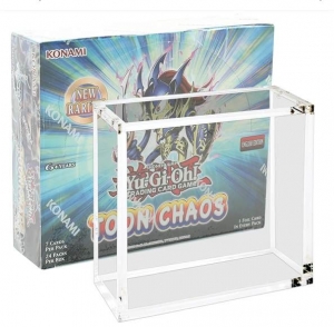 Clear Lucite PTCG ETB case booster acrylique pour pokemon  