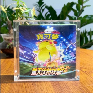 Boîte de Booster Acrylique Japonaise Pokémon en gros 