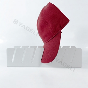 Présentoir de casquettes en acrylique