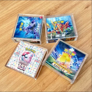 Boîte de Booster Acrylique Japonaise Pokémon en gros 