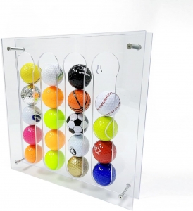 Support de rangement mural pour balles de golf 