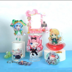 Forme personnalisée de voyageur debout Anime acrylique 