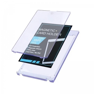 Porte-carte magnétique transparent One Touch 35pt 