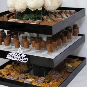 Vente en gros Support acrylique pour dessert OEM Eid 