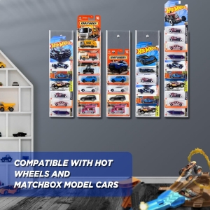 Présentoir de rangement compatible avec modèle de voiture 