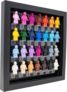 Boîte d'ombre noire 10x10 pour figurines miniatures 