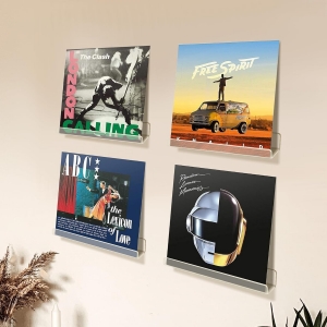 Étagères murales pour disques vinyles 
