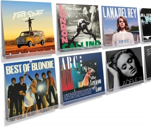Étagères murales pour disques vinyles