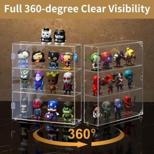 Vitrine transparente pour figurines Funko Pop 