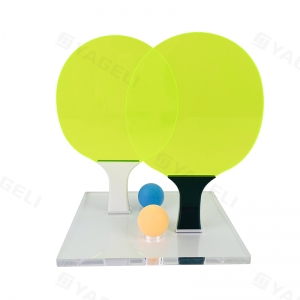 Ensemble de raquettes de ping-pong en acrylique