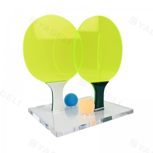 Ensemble de pagaies de ping-pong en acrylique imperméable