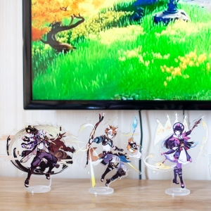 Genshin Impact Figurine en acrylique sur pied 