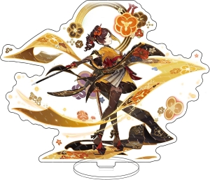 Genshin Impact Figurine en acrylique sur pied
