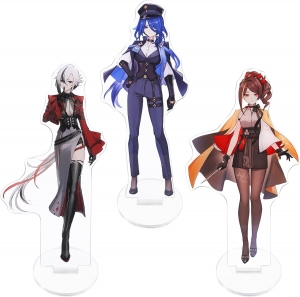 Standees en acrylique avec personnages fabriqués par des fans