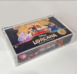Lorcana Booster Box Trading Carte Protector Affichage acrylique 