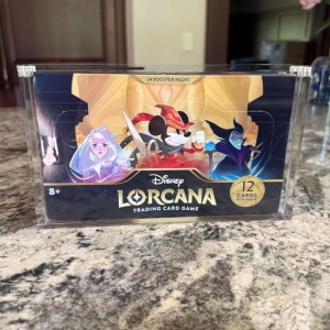 Lorcana Booster Box Trading Carte Protector Affichage acrylique 