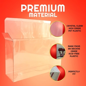 2 pack - boîtier en plastique pour animaux de compagnie de 0,40 mm 